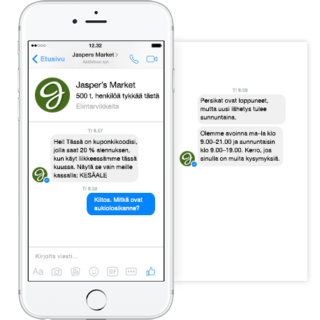 facebook messenger ad placement