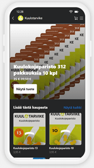Faceboook Shop (Kauppa) toimii hyvin mobiilissa
