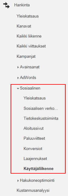 hankinta - sosiaalinen